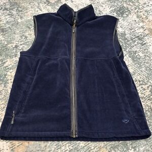 FieldPro Hoggs of Fife Stenton Technical Fleece Gilet  XXL Navy Blue Leather